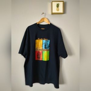 T Shirt  Unisex RA  Size 2XL Color Navy Blue  Virgin Mexico  New  Comfortable